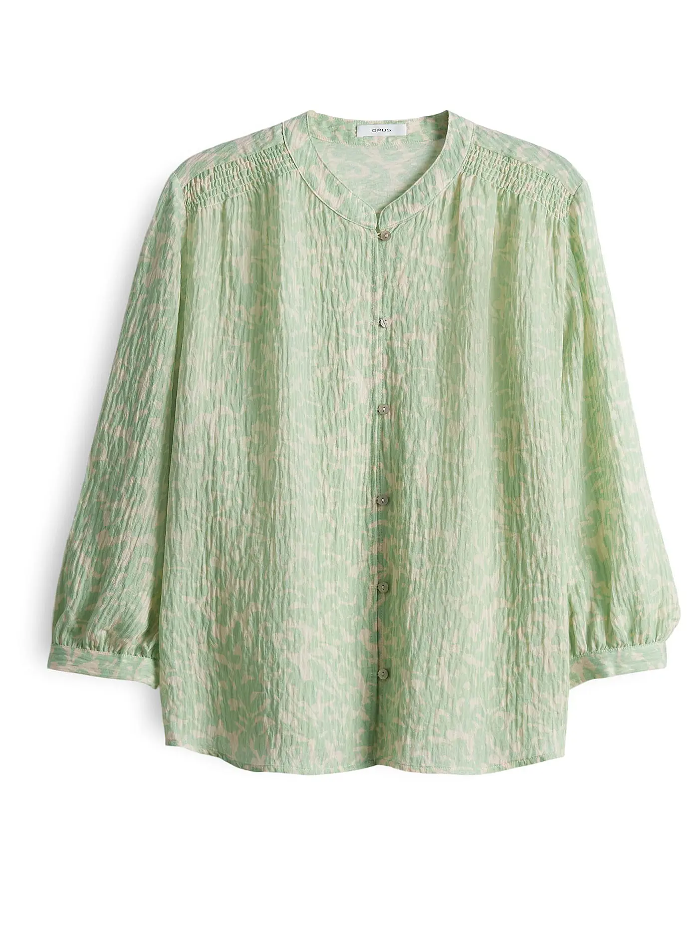OPUS | Blusenshirt FAMELIA | grün